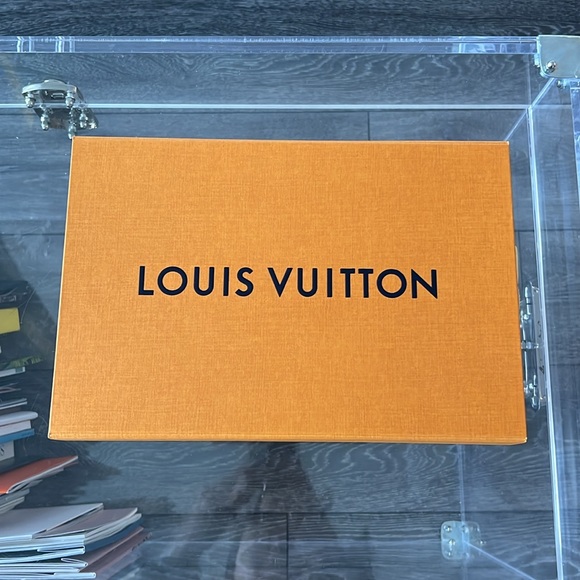 [Authentic] LOUIS VUITTON | CHAIN LOUIS GM CALFSKIN GRANIT - Picture 14 of 14